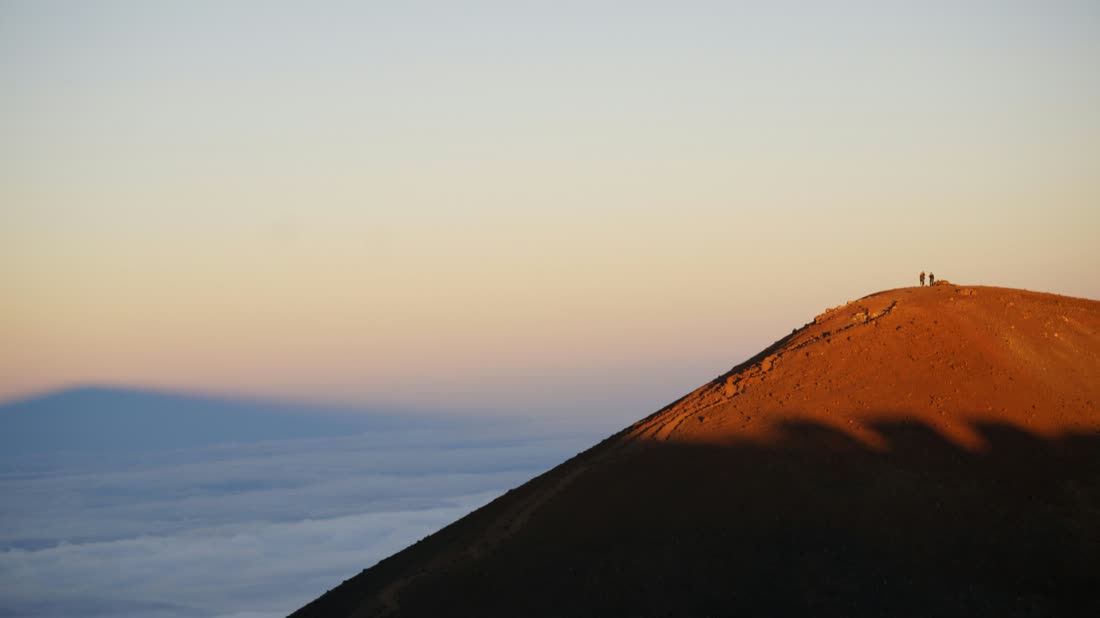 Mauna Kea above the clouds